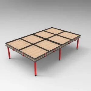 Slab Press for Bonding Sandwich Panels (Frame Press)