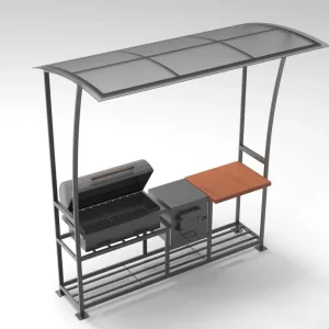 Grill Complex with Kazan Stove